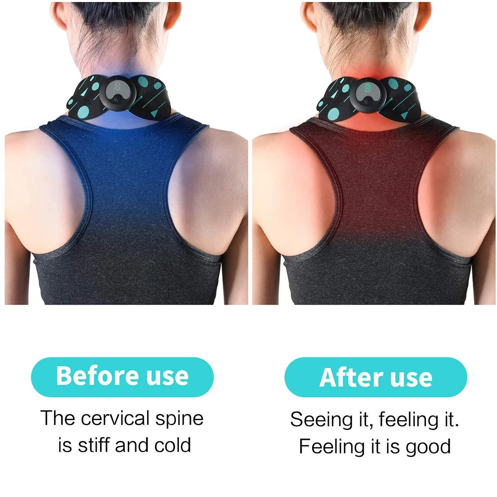Wireless Remote Rechargeable Tens Massager