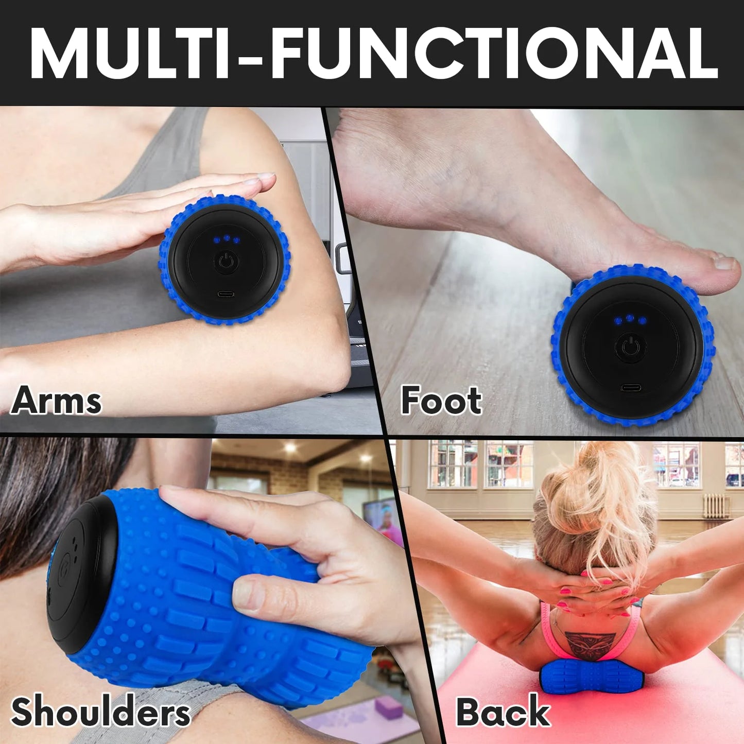 Vibration Peanut Massager Ball
