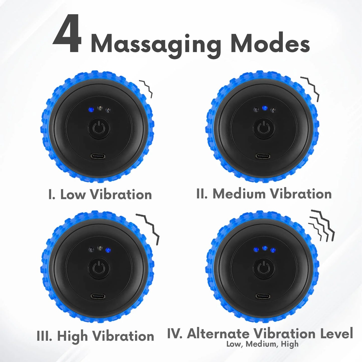 Vibration Peanut Massager Ball