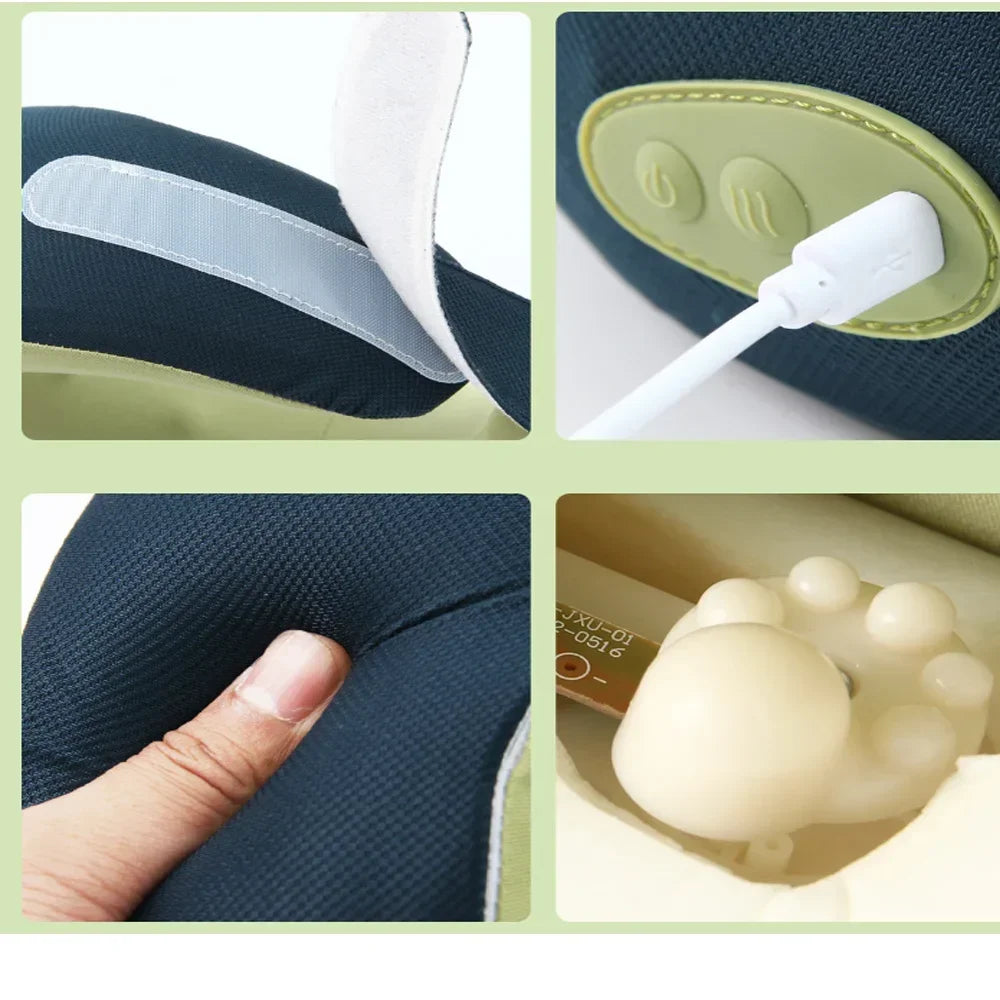 U Shaped Pillow Electric Neck Massager