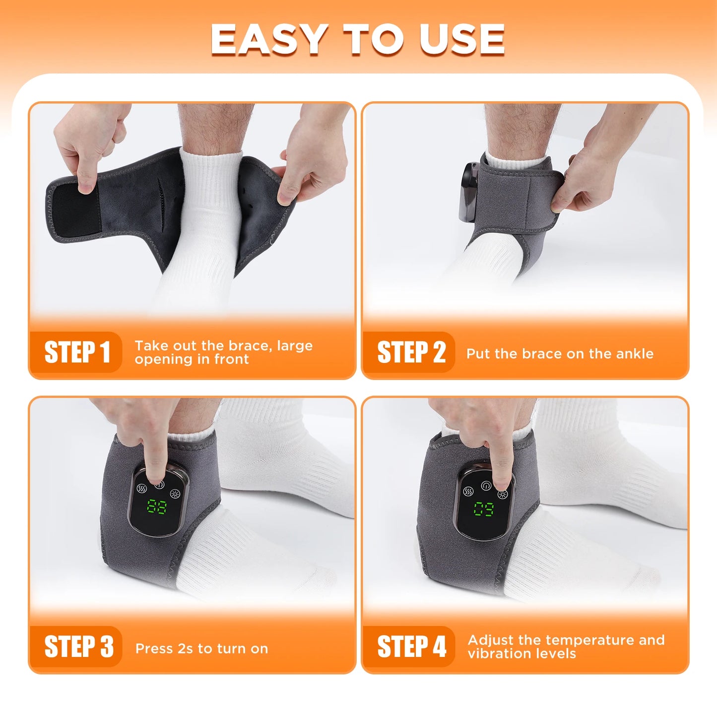 Electric Ankle Brace Massager