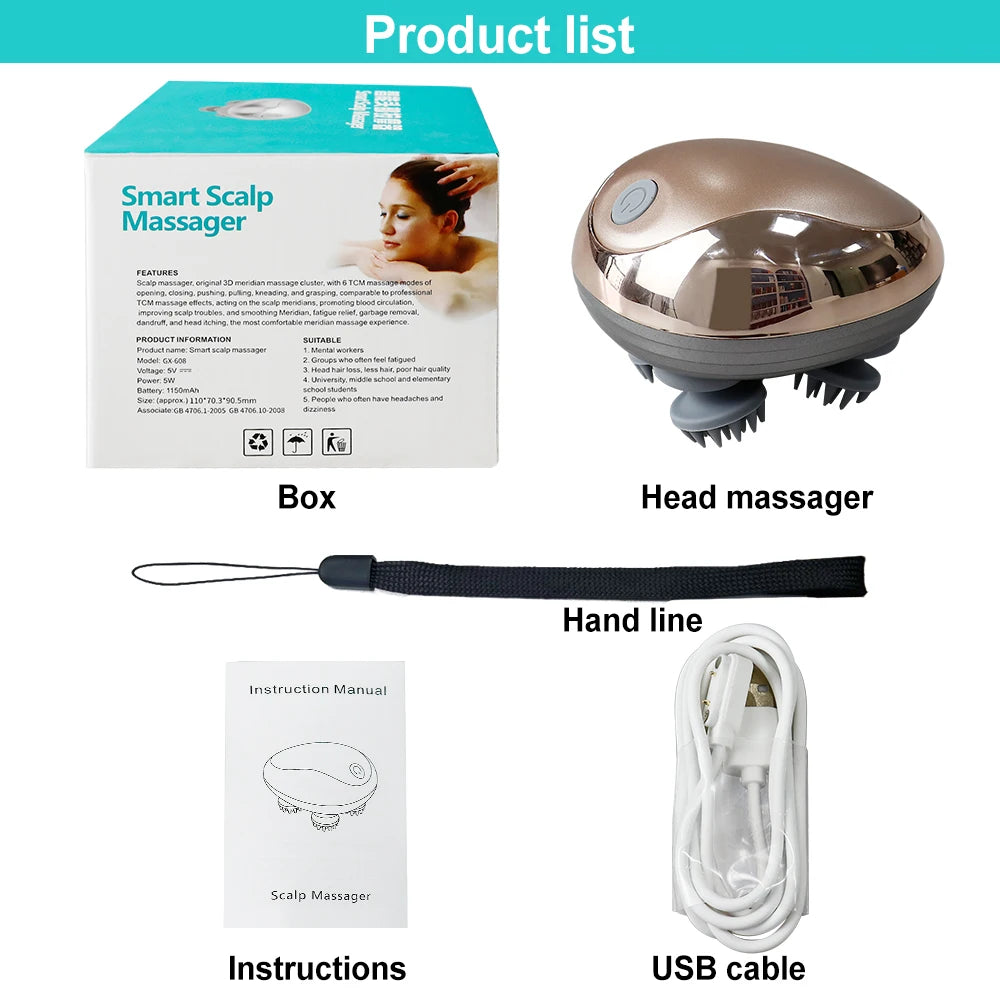 Professional Mini Smart Head Massager