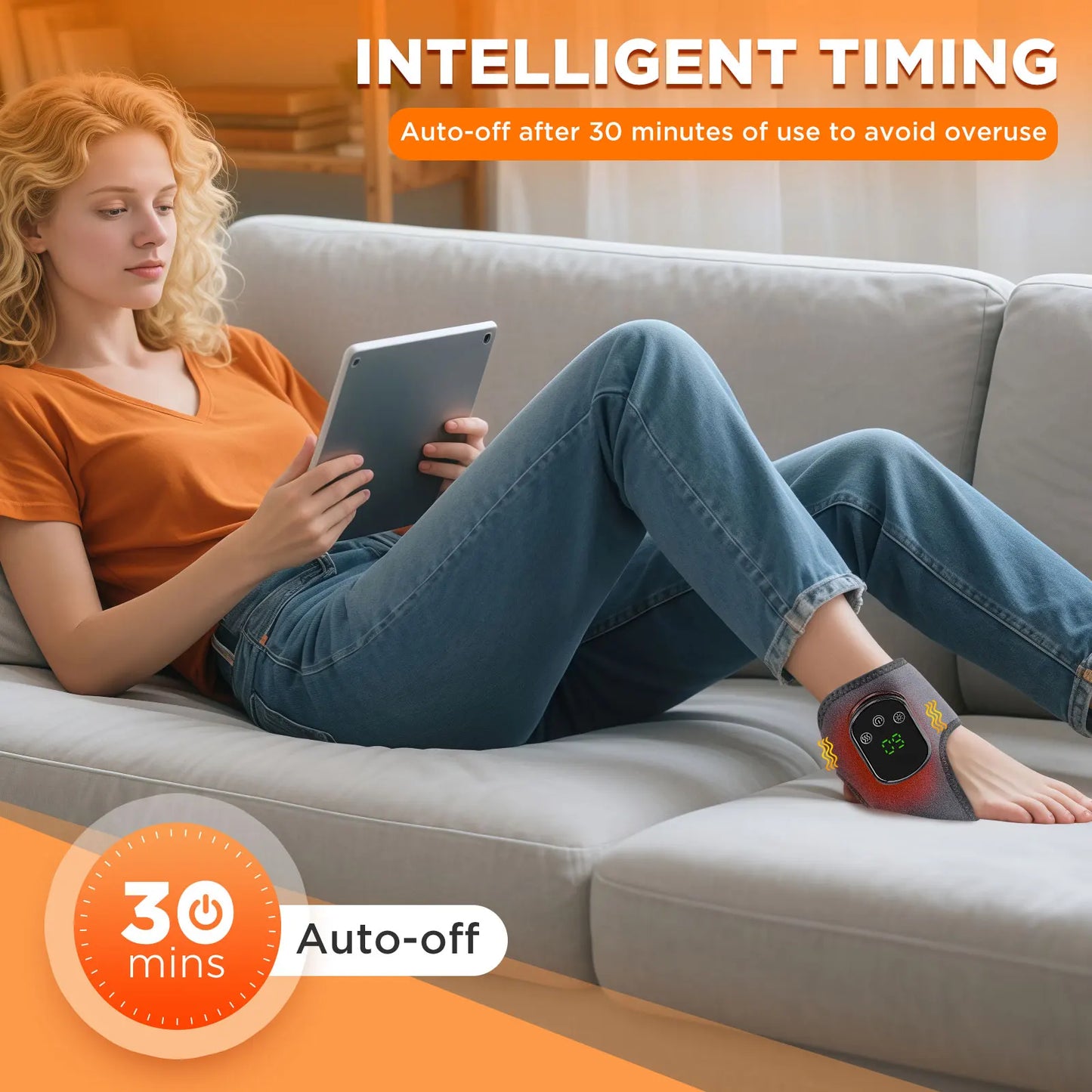 Electric Ankle Brace Massager