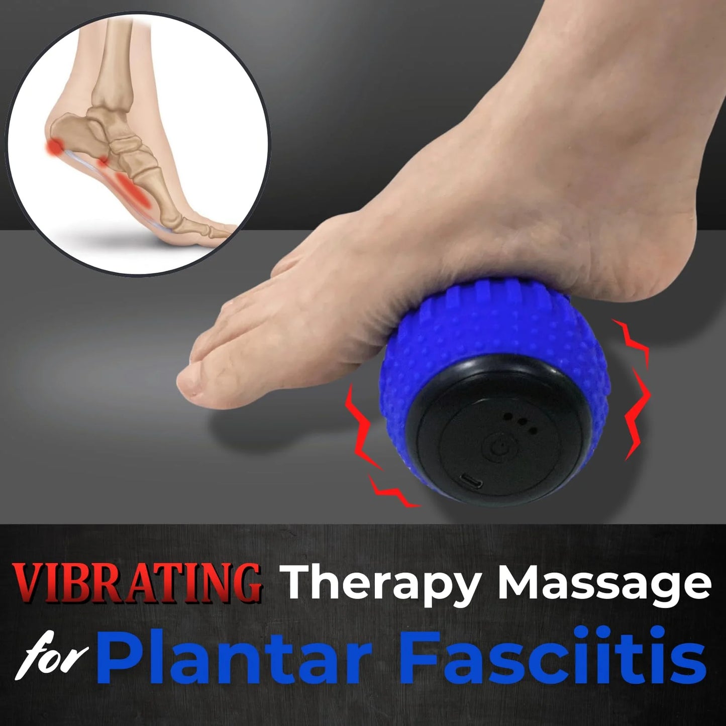 Vibration Peanut Massager Ball