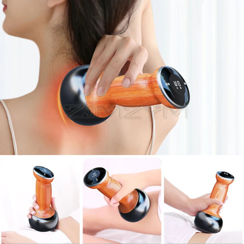 Electric Hot Stone GuaSha Massager